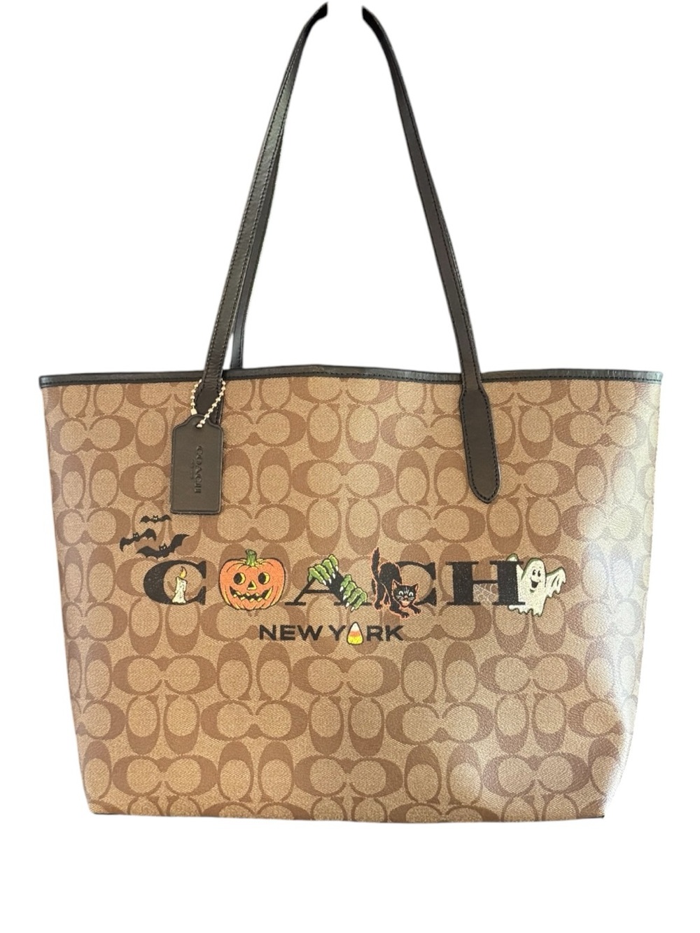 Coach Halloween City Tote
